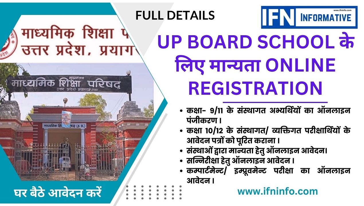 Up Board Manyata Online Registration कैसे करें पूरा प्रोसेस जानें