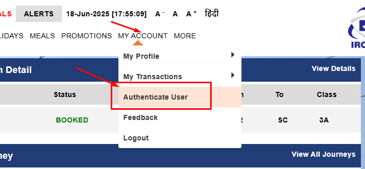 irctc new rules for tatkal ticket booking