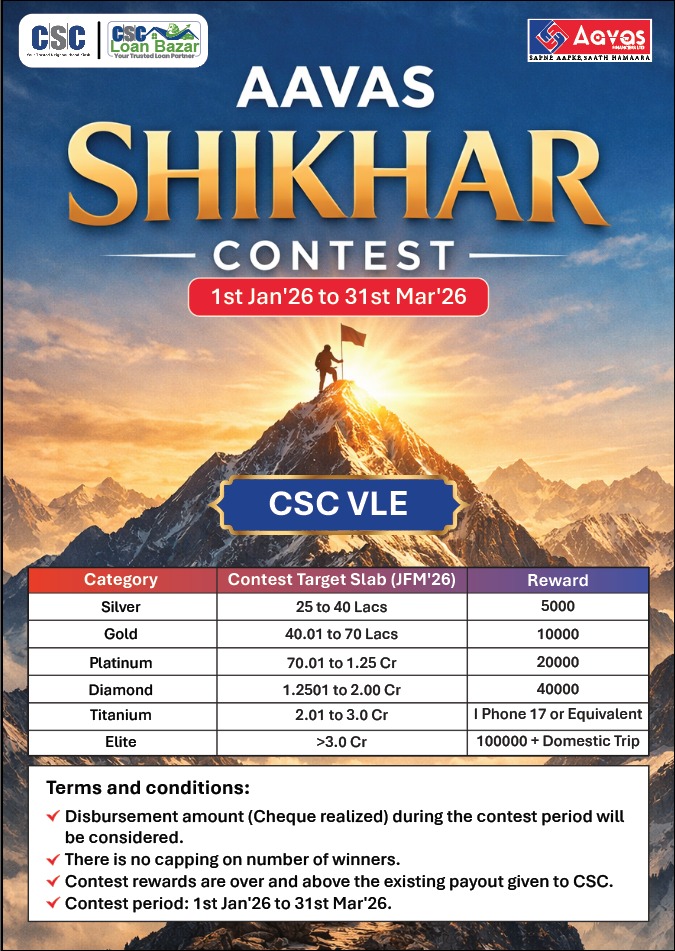 CSC Aavas Shikhar Contest 2026